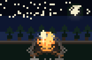 Campfire Clearing Timeline Wave