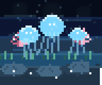 Moon Jelly Bloom Loop