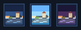 Palette Variant Postcard