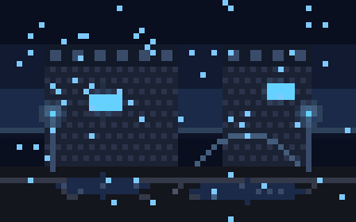 Rainy Alley Tilemap Timeline Loop Rain